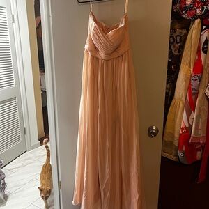JJs House Strapless Blush Dress